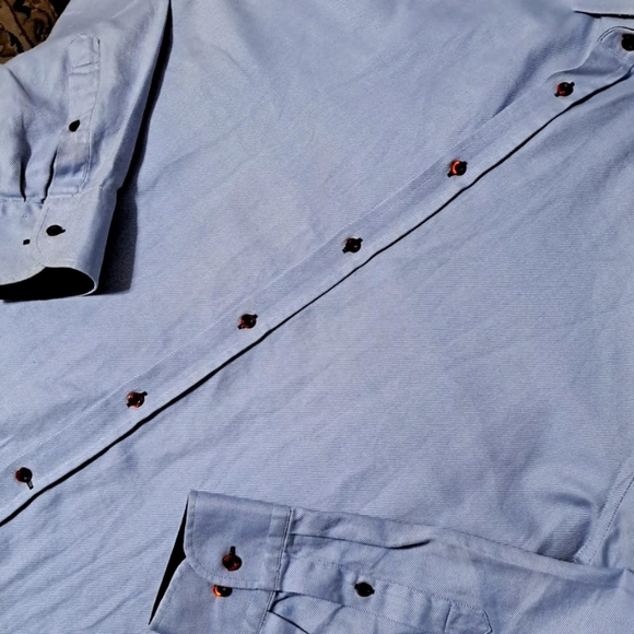 H&M two ply XL 17 1/4 dress shirt - Picture 2 of 5